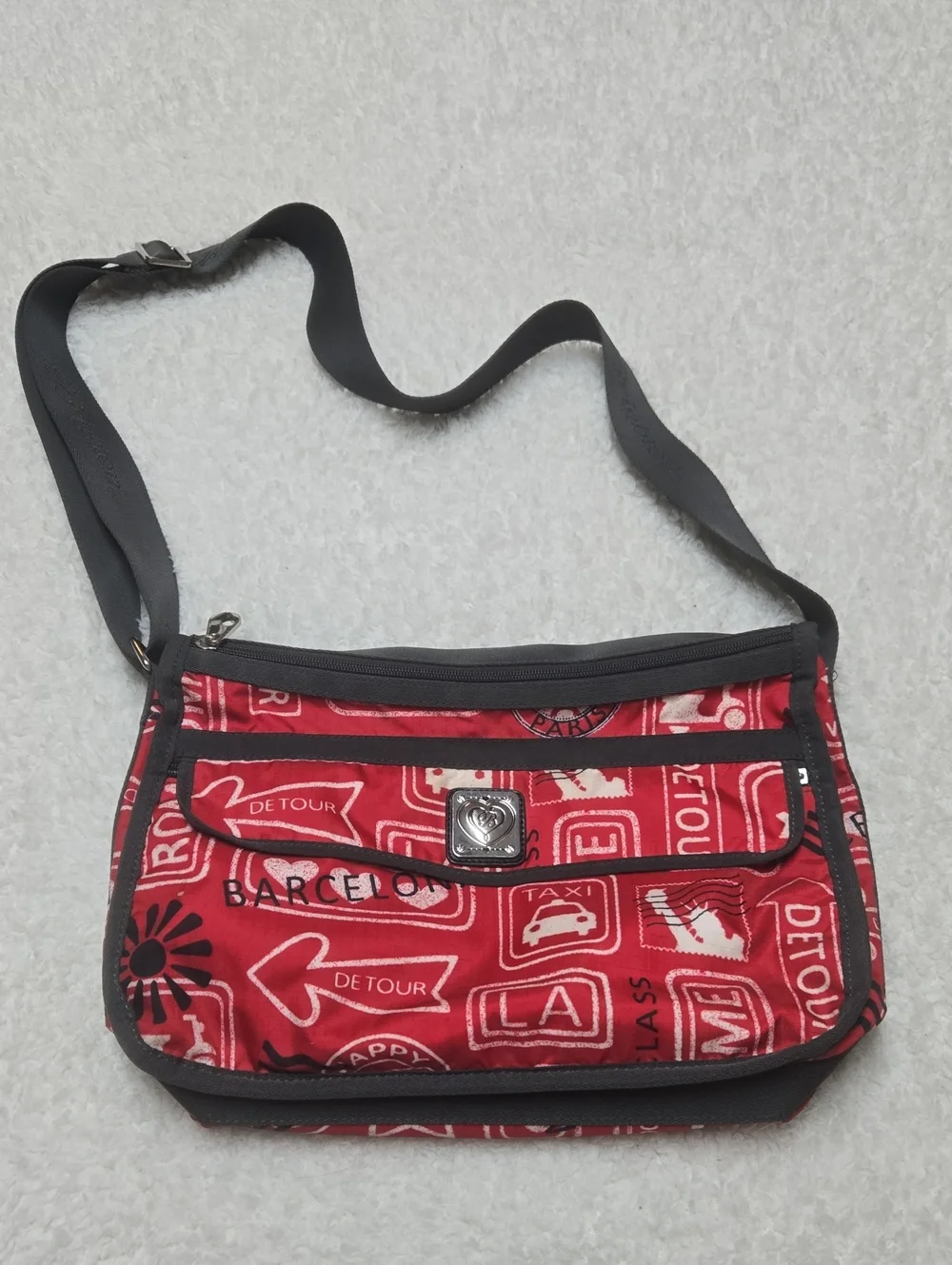 Brighton Live Love Dual Compartment Crossbody